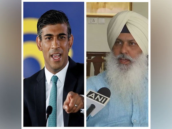 New PM of UK, Rishi Sunak (left) 