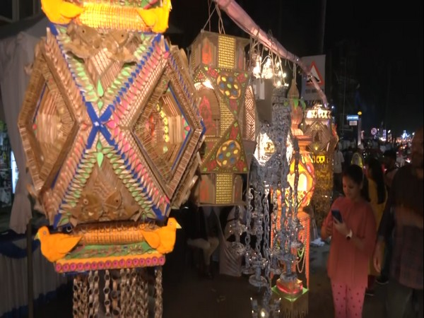 Kandil competition organised in Parra, Calangute, North Goa (Photo:ANI)