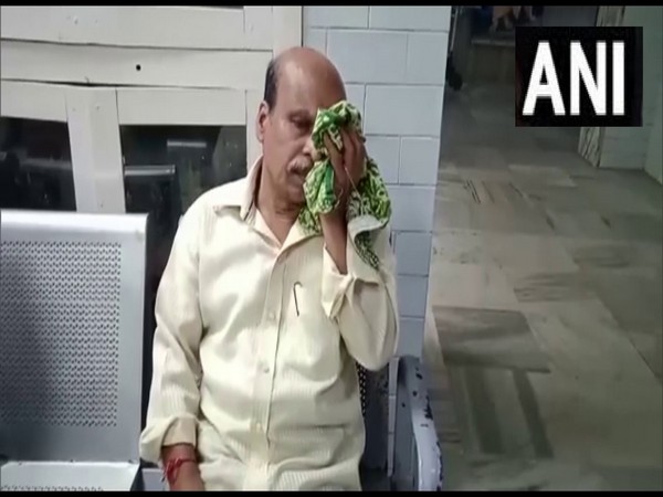 An injured person at hospital in Hyderabad (Photo/ANI)