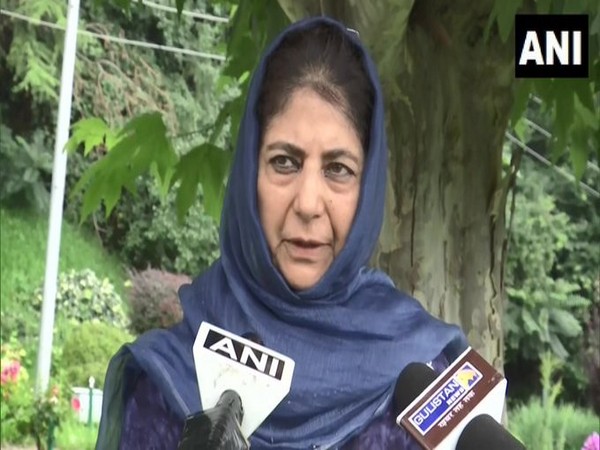 PDP chief Mehbooba Mufti (File photo/ANI)