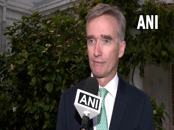 British High Commissioner to India Alex Ellis (Photo/ANI)