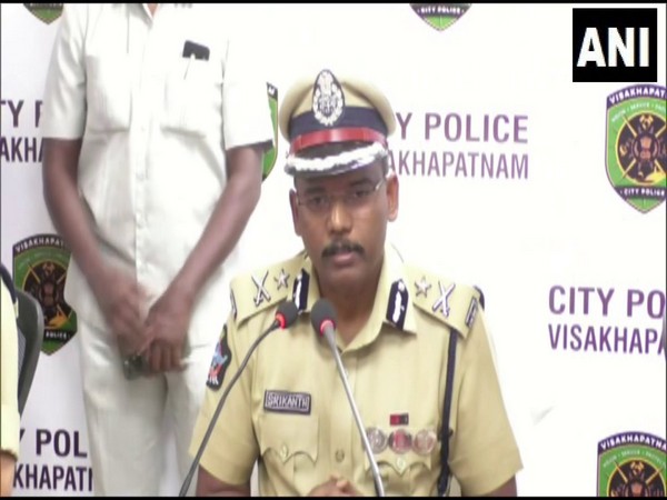 Visakhapatnam Police Commissioner Srikanth (Photo/ANI)