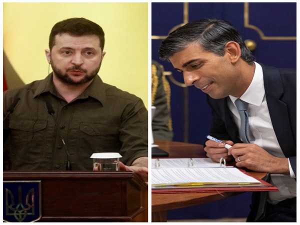 Rishi Sunak speaks with Zelenskyy