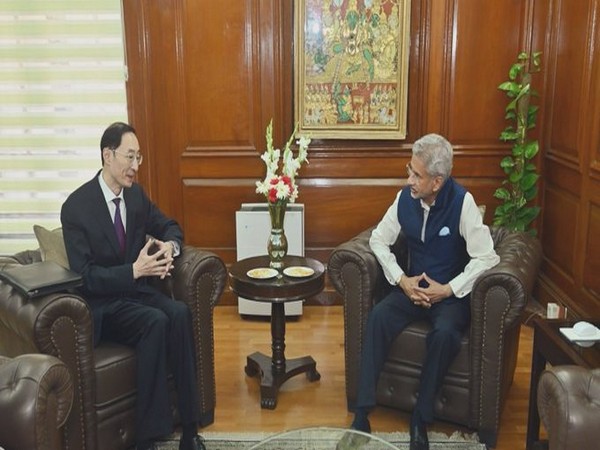 xternal Affairs Minister (EAM) S Jaishankar and outgoing Chinese envoy to India Sun Weidong.