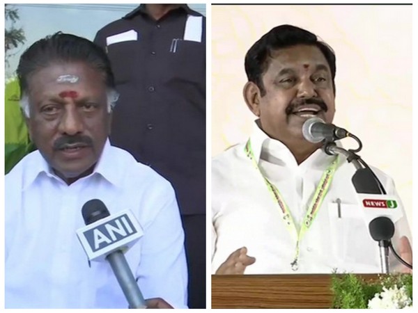 AIADMK leaders O Pannerselvam and Edappadi Palaniswami (File Photo/ANI) 