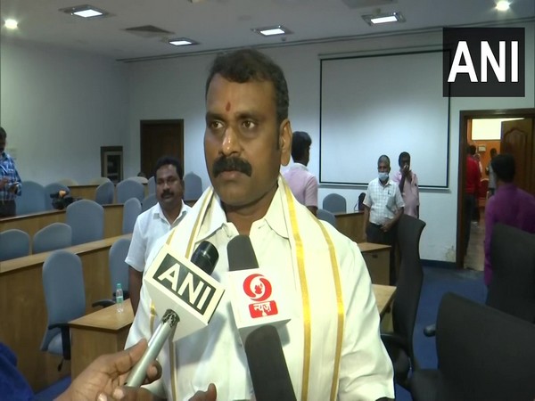 Minister of State (MoS) for Fisheries Dr L Murugan (Photo/ANI)