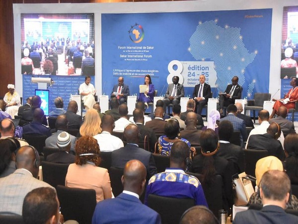 Minister of State for External Affairs, V Muraleedharan at the Dakar International Forum on Peace and Security in Africa.  