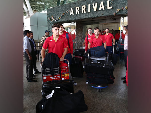 Spain Hockey team arrives in Bhubaneswar (Photo: Hockey Pro League Media)