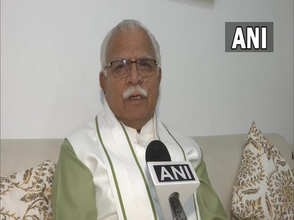 Haryana Chief Minister Manohar Lal Khattar (File Photo/ANI)
