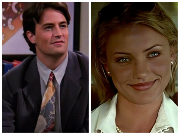 Matthew Perry, Cameron Diaz (Image Source: Twitter)