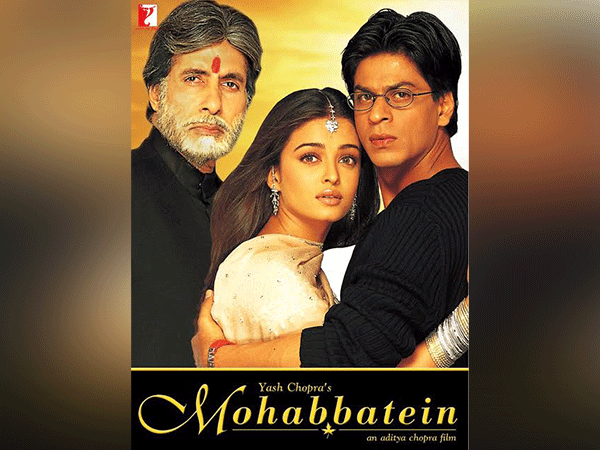 Shah Rukh Khan Amitabh Bachchan #39 s romantic drama film #39 Mohabbatein