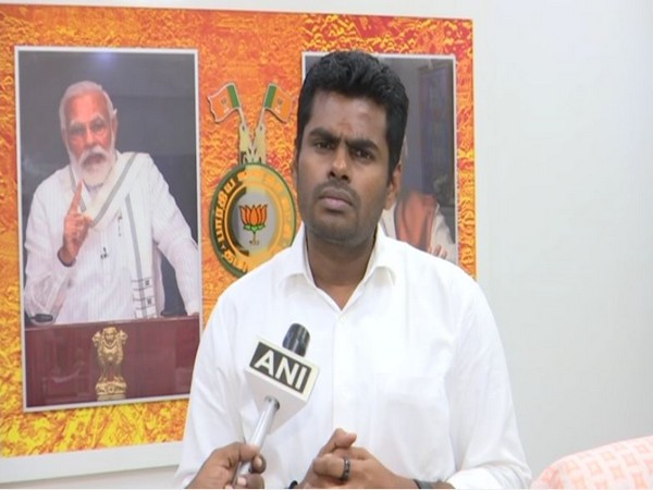 Tamil Nadu state BJP president K Annamalai (Photo/ANI)