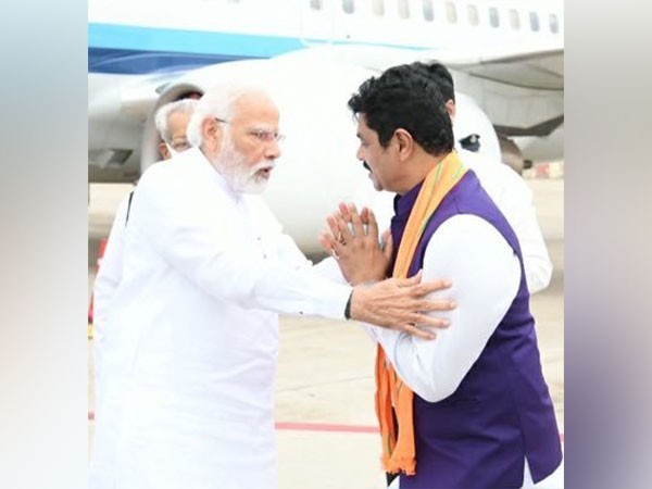 Prime Minister Narendra Modi (left) and BJP MP CM Ramesh (Right) (Picture Courtesy: Twitter) 