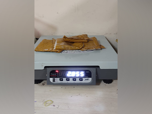 Visual of the gold in wax form recovered from the accused persons (Photo/ANI) 