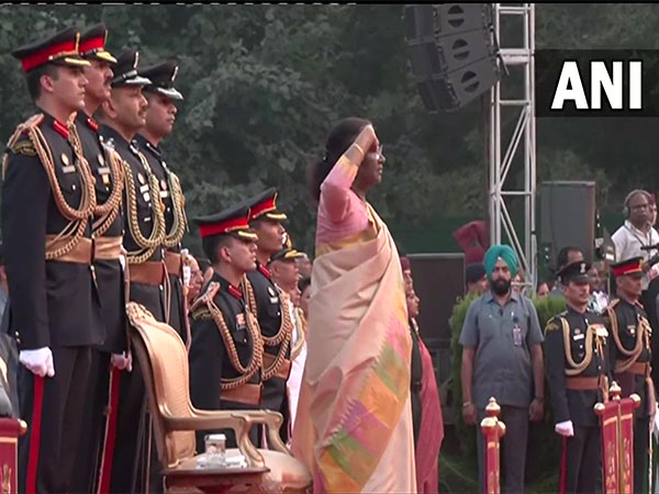 President of India Droupadi Murmu (Photo/ANI)