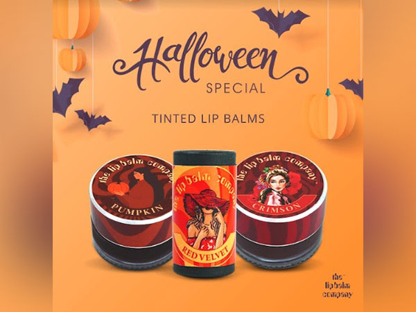 The alluring Halloween Special Lip Balms in shades of Crimson, Pumpkin and Red Velvet