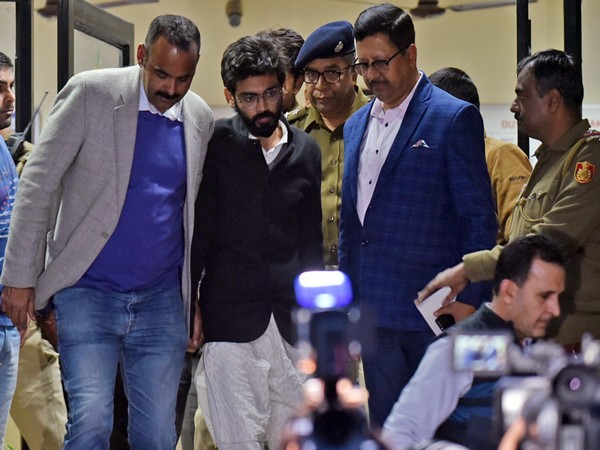 JNU student and CAA activist Sharjeel Imam, accused of allegedly making inflammatory statements. (ANI/photo)