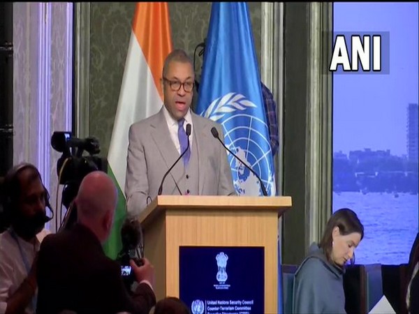 UK Foreign Secretary James Cleverly at Hotel Taj Mahal Palace, Mumbai.