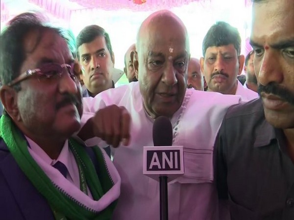 Former prime minister HD Deve Gowda