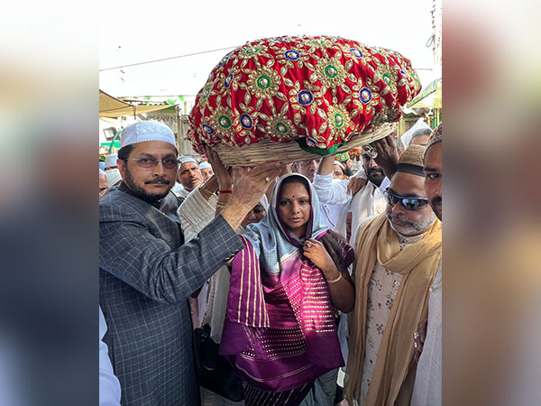 Telangana MLC K Kavitha (Photo:ANI)