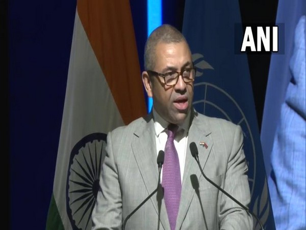 UK Foreign Secretary James Cleverly addressed the UN Security Council Counter-Terrorism Committee in New Delhi on Saturday.
