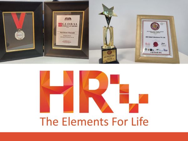 HRV Global Life Sciences honoured with two prestigious Leadership award as the leading pharmaceutical company in India and Middle East