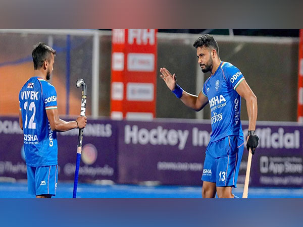Harmanpreet Singh (right). (Photo- HI Media)