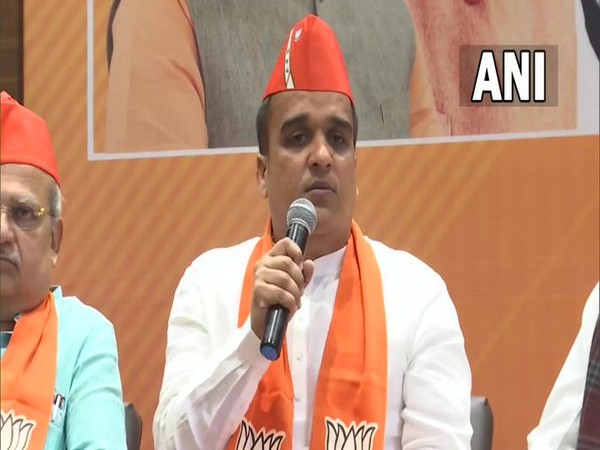 Gujarat Home Minister Harsh Sanghavi. (ANI/photo)