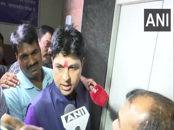 Businessman Suryakant Tiwari (Photo/ANI)