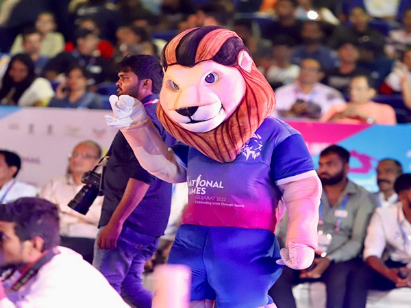 National Games mascot 'Savaj'. (Photo- SAI/MYAS media)