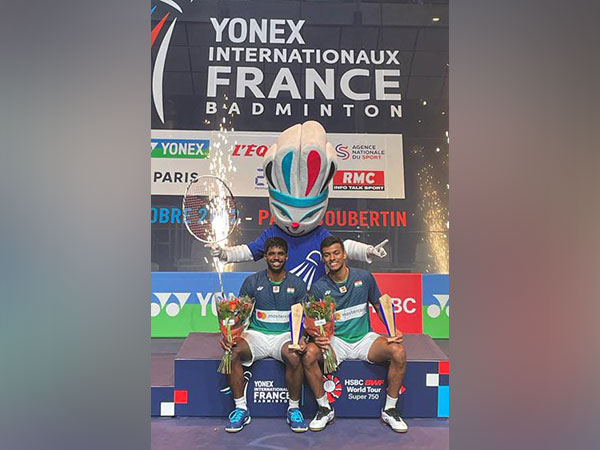 The duo with their title. (Photo- BAI Media)