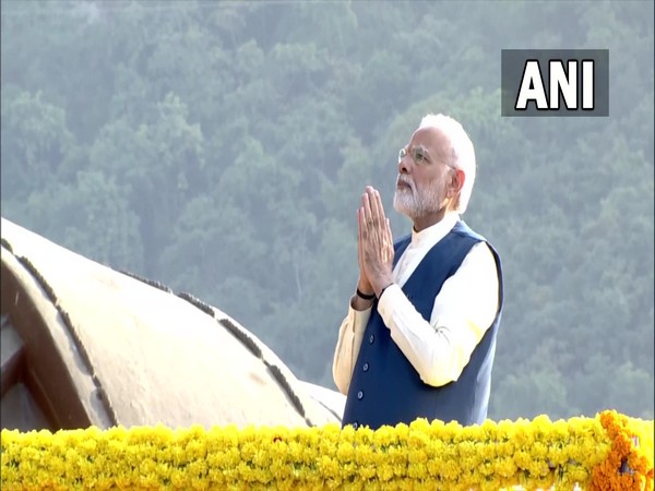 Prime Minister Narendra Modi at Statue of Unity in Gujarat's Ekta Nagar (Photo/ANI)