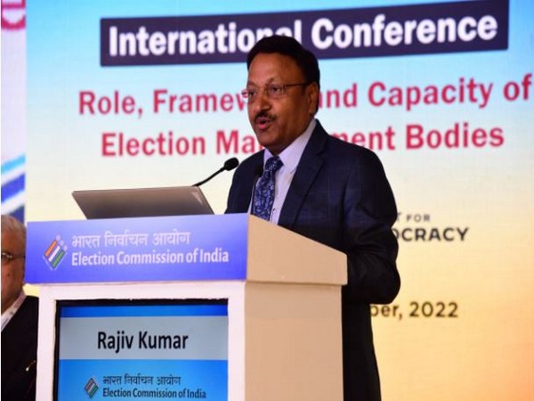 Chief Election Commissioner Rajiv Kumar (Photo/ANI)
