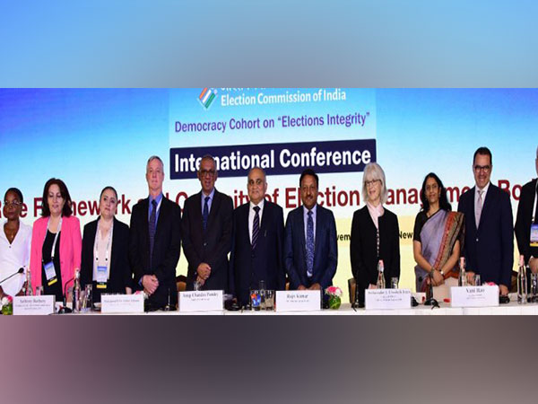 Visual from the conference (Photo Credit: Twitter @ECISVEEP)