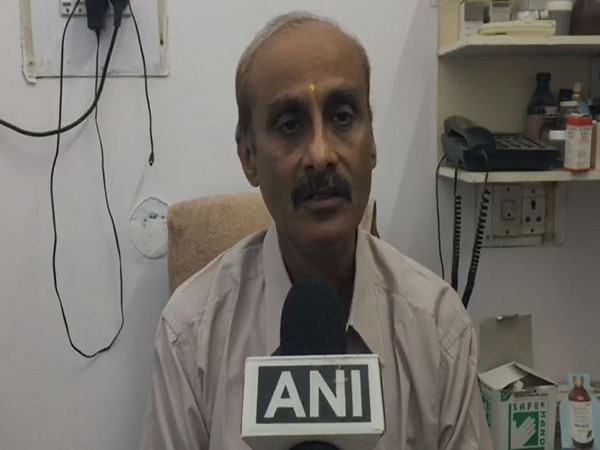 Newly appointed State President of IMA, Dr RK Pathak (Photo/ANI)