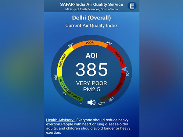 Delhi overall AQI