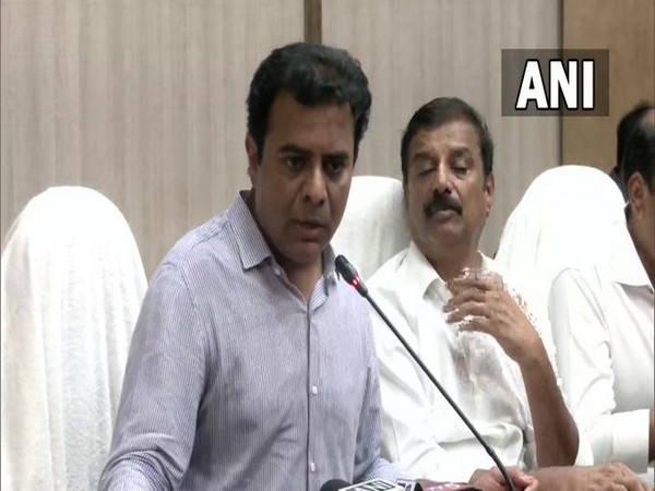 Telangana Minister KT Rama Rao (File Photo/ANI)