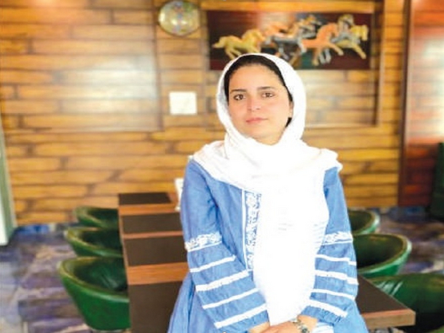 Afshana Firoz, the first flower-shaped chocolate maker in Kashmir