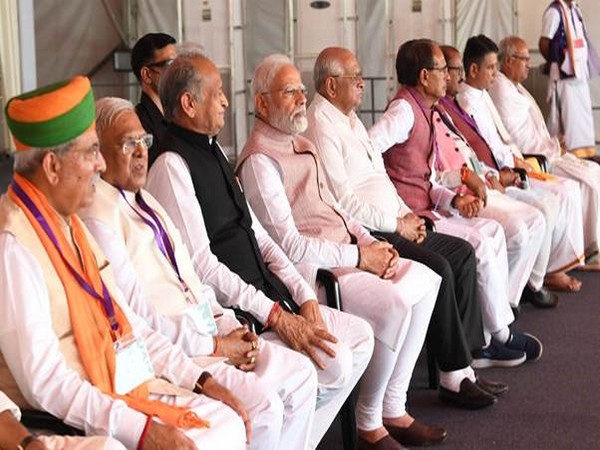 Prime Minister Narendra Modi attended a public programme 'Mangarh Dham ki Gaurav Gatha' on Tuesday (Image Source: PIB)
