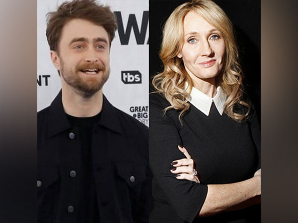 Daniel Radcliffe and JK Rowling