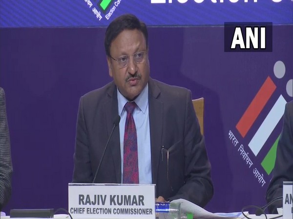 Chief Election Commissioner Rajiv Kumar (Photo:ANI)