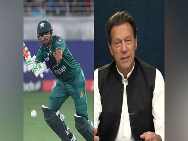 Babar Azam and Imran Khan (Photo: Babar Azam/ Twitter)