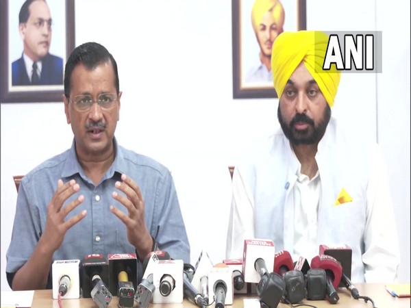 Arvind Kejriwal and Bhagwant Mann