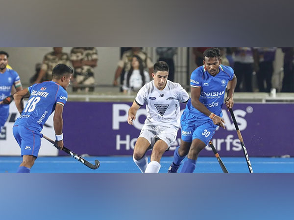 Indian team in action. (Photo- HI Media)