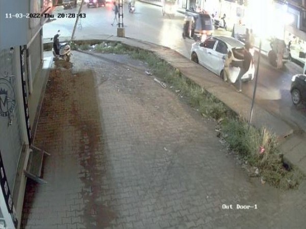 The CCTV footage of the incident in Kerala (Photo/ANI)