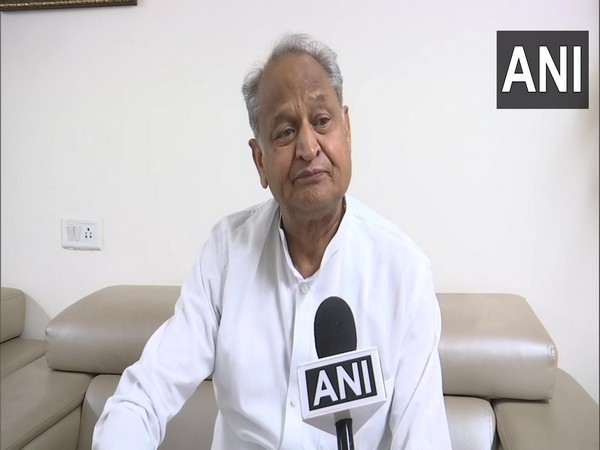 Rajasthan Chief Minister Ashok Gehlot (Image/ANI)