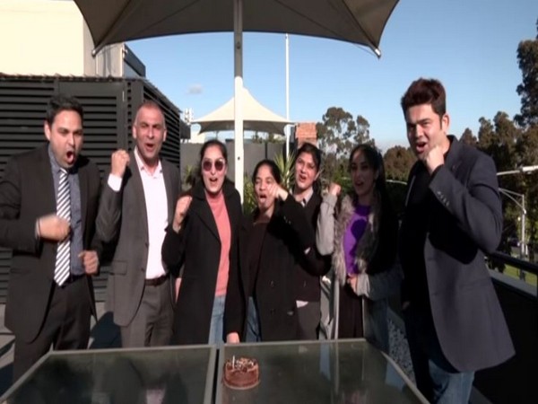 Fans celeberating Virat Kohli's birthday in Melbourne (Photo: ANI)