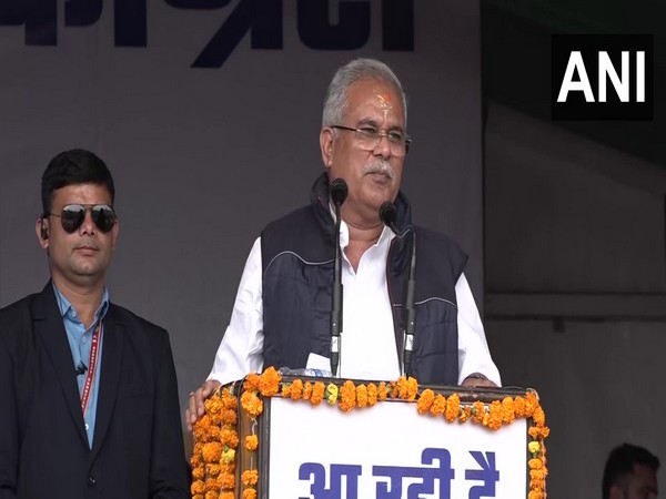 Chhattisgarh Chief Minister Bhupesh Baghel (Photo/ANI)