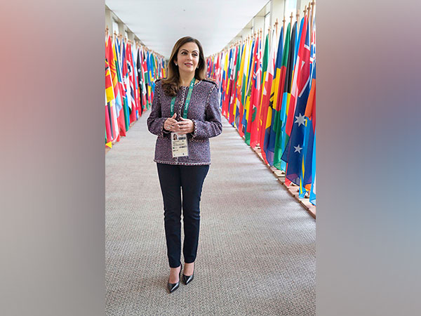 International Olympic Committee member Nita Ambani (ANI Photo)