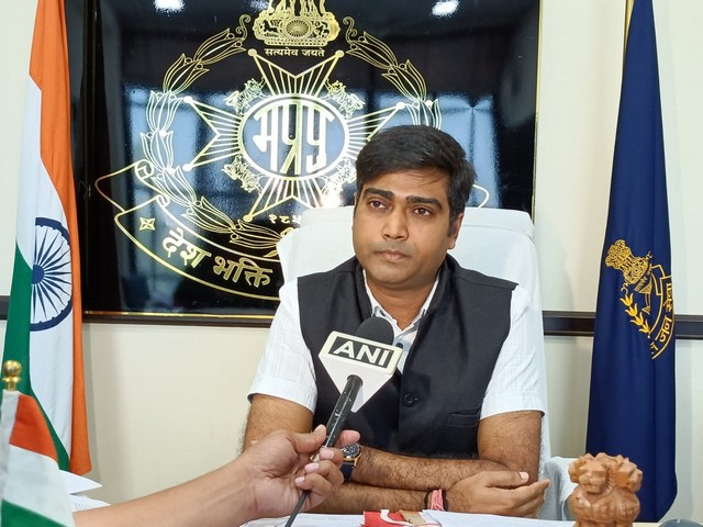 State Cyber Superintendent of Police (SP) Vaibhav Shrivastava (Photo/ANI)